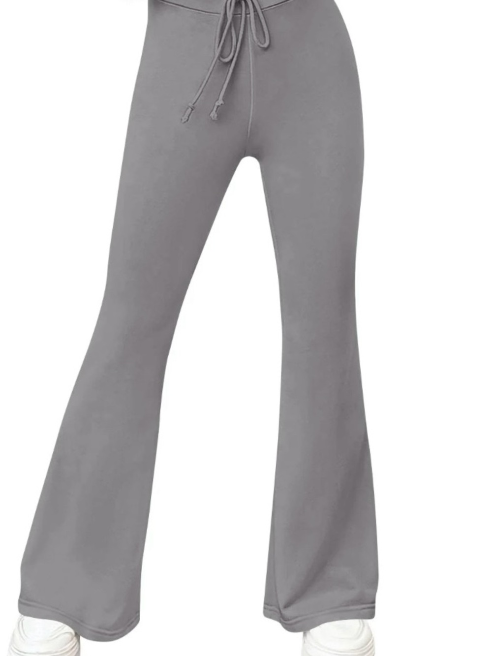 ARDENE Heather Gray Flared Lounge Pants - Size XS